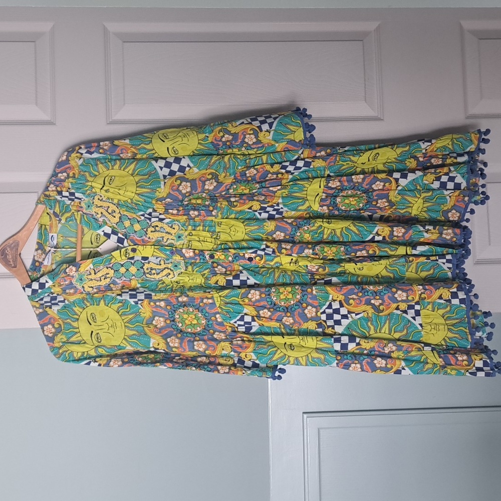 colori mare dress / beach cover up free size